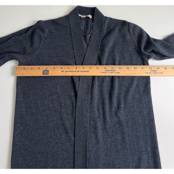 Ann Taylor LOFT Women's Cardigan Sweater Long Open Front Bell Sleeve Size XS - Picture 6 of 9